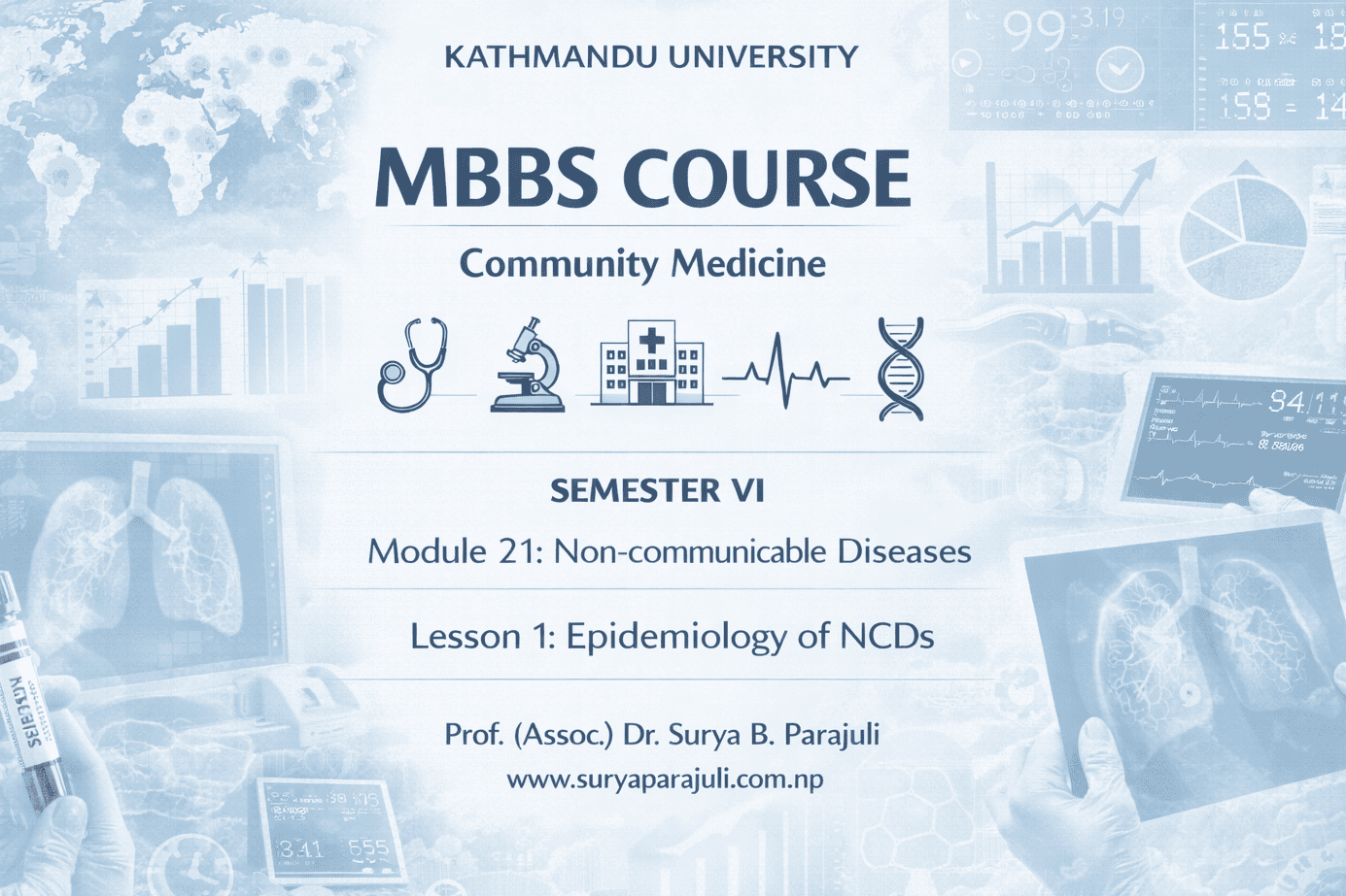 Epidemiology of non-communicable diseases